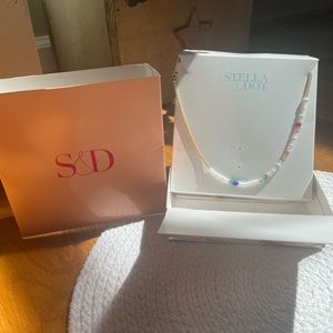 Stella & Dot beaded necklace